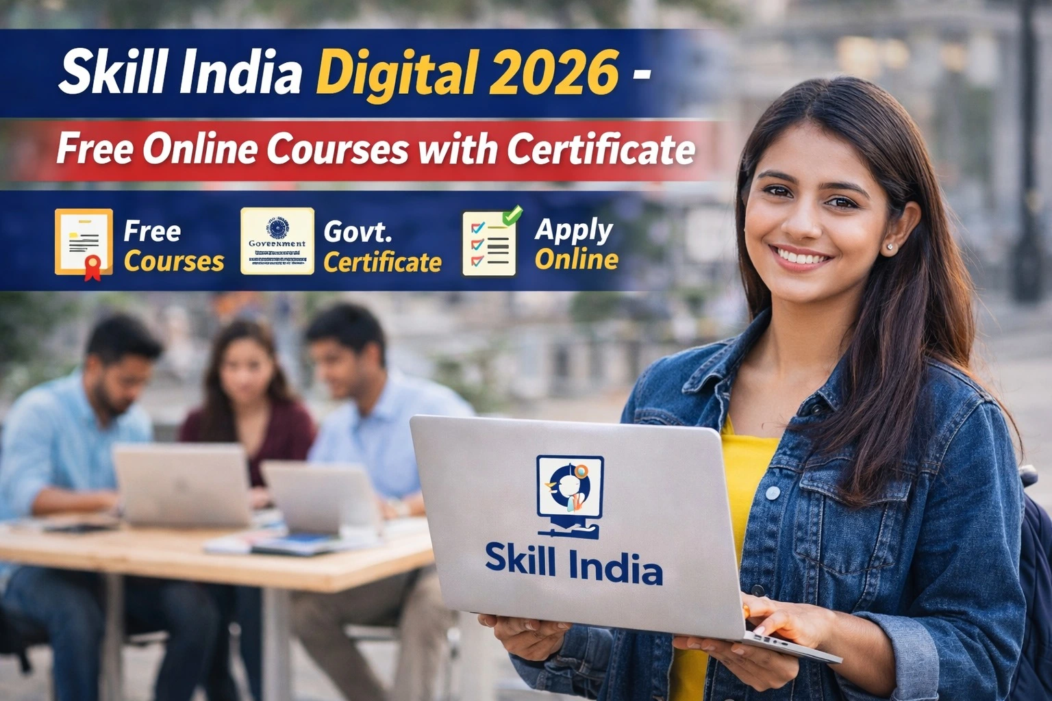 Skill India Digital 2026 – Free Online Courses with Certificate | Registration Started