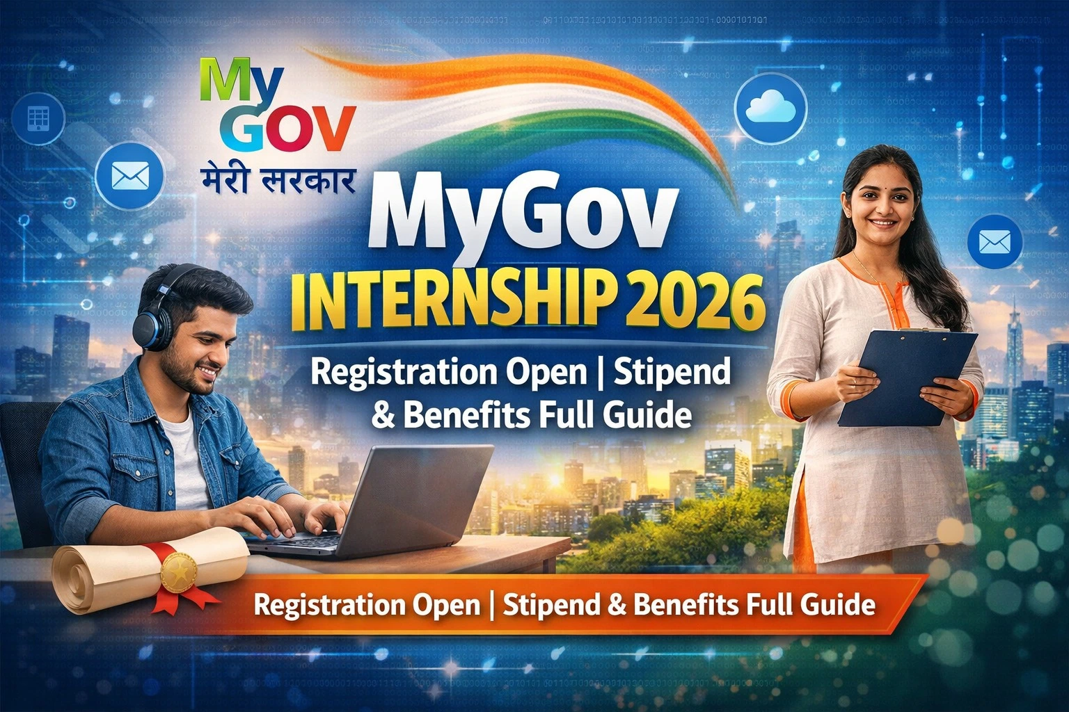 MyGov Internship 2026: Registration Open | Stipend & Benefits Full Guide