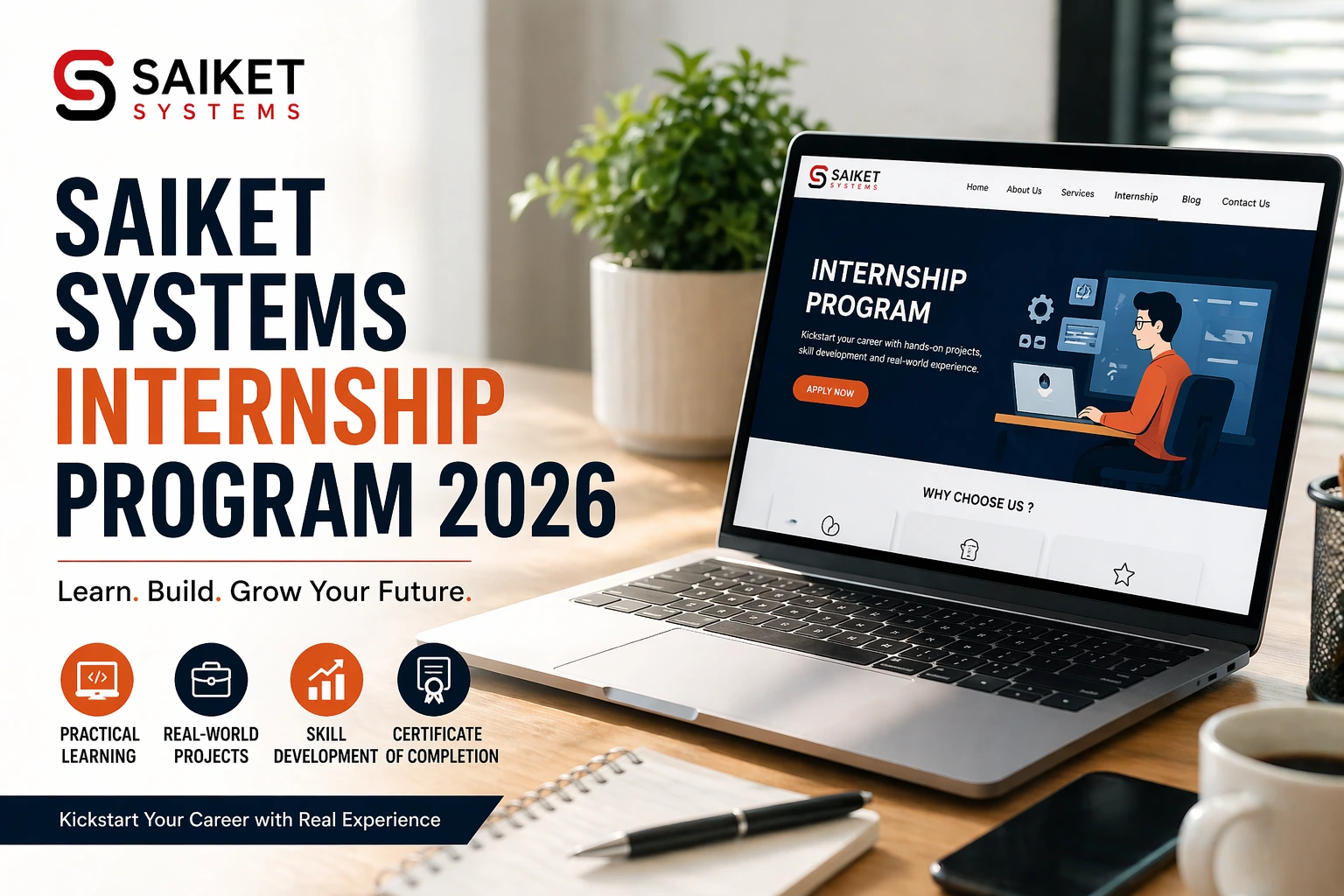 Saiket Systems Internship Program 2026 – Complete Guide, Eligibility, Benefits & Honest Review