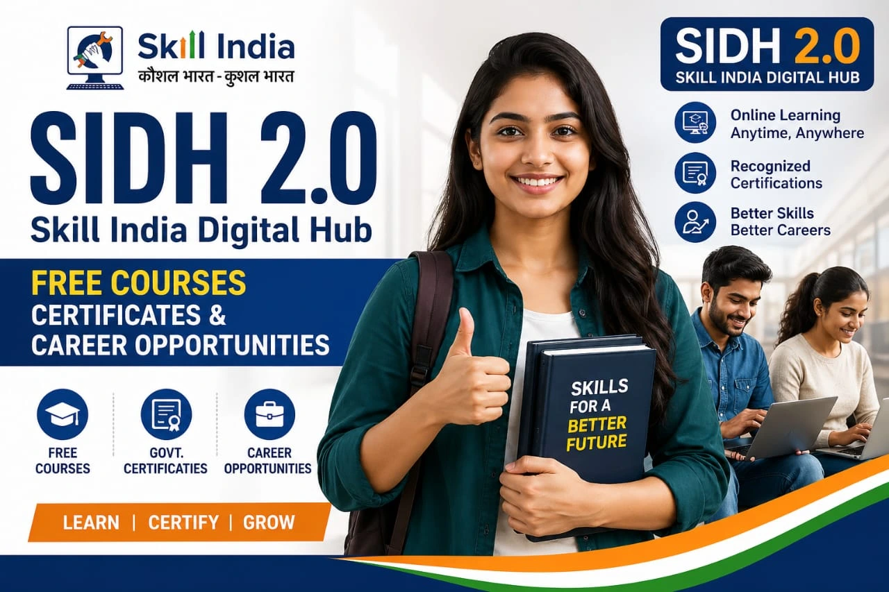 Skill India Digital Hub (SIDH) 2.0: Free Courses, Certificates & Career Guide