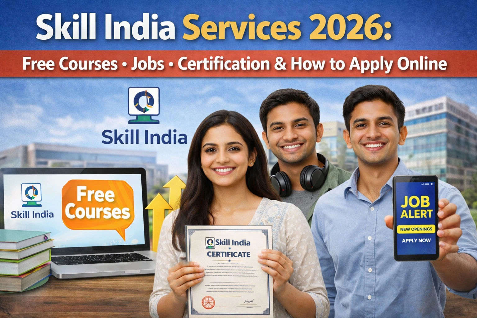 Skill India Services 2026: Free Courses, Jobs, Certification & How to Apply Online