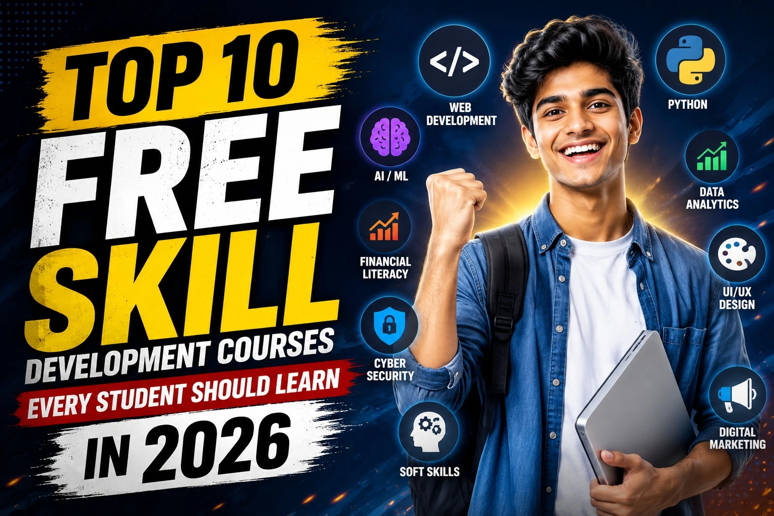Top 10 Free Skill Development Courses Every Student Should Learn in 2026