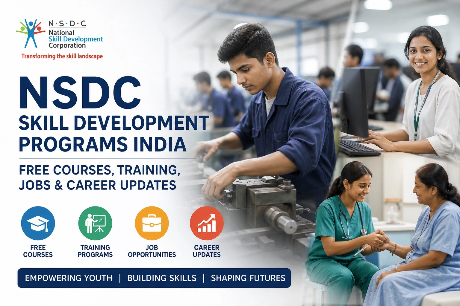 NSDC Skill Development Programs India – Free Courses, Training, Jobs & Career Updates