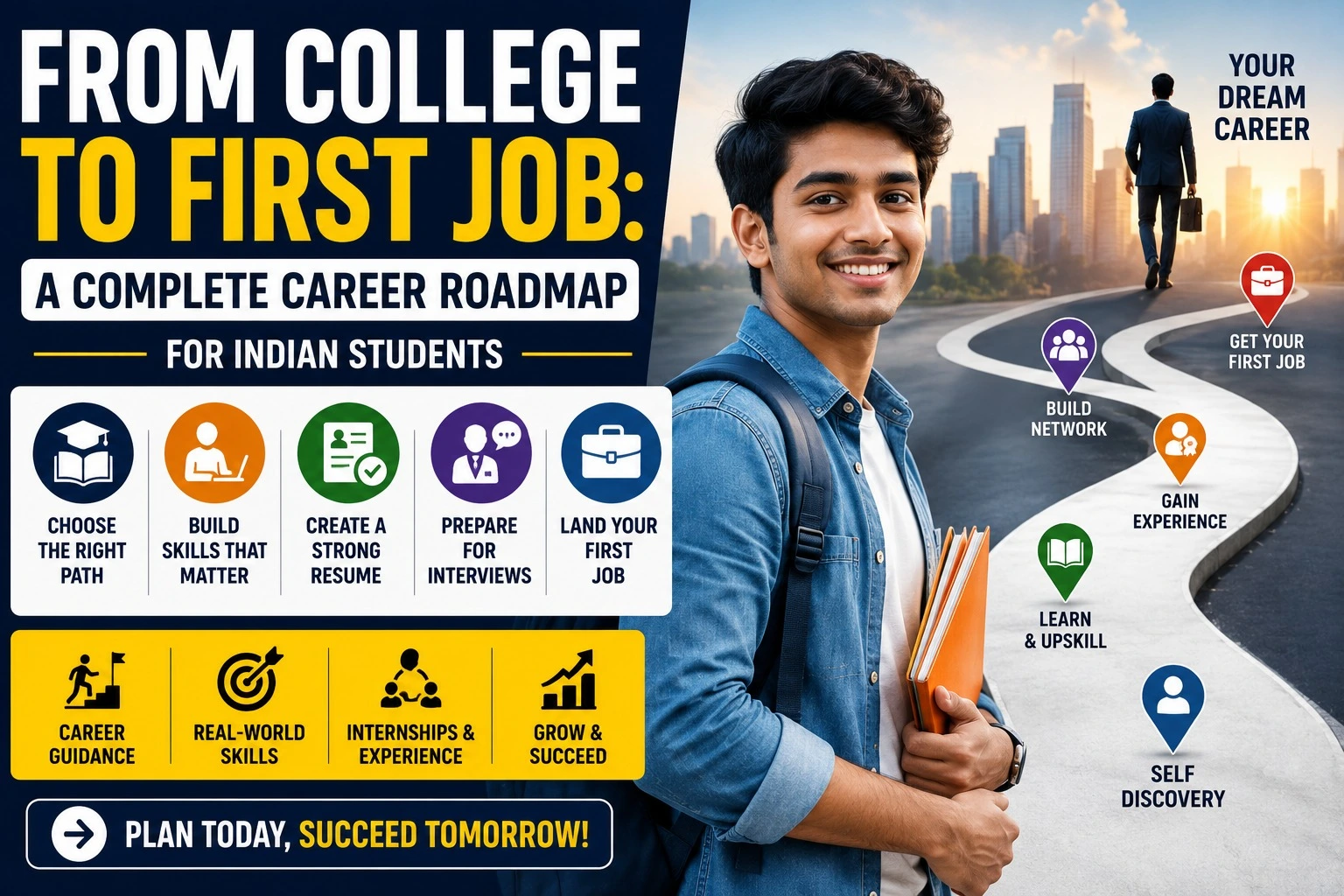 From College to First Job: A Complete Career Roadmap for Indian Students