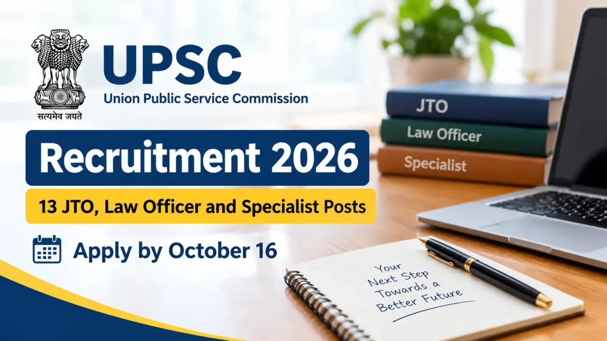 UPSC Recruitment 2026