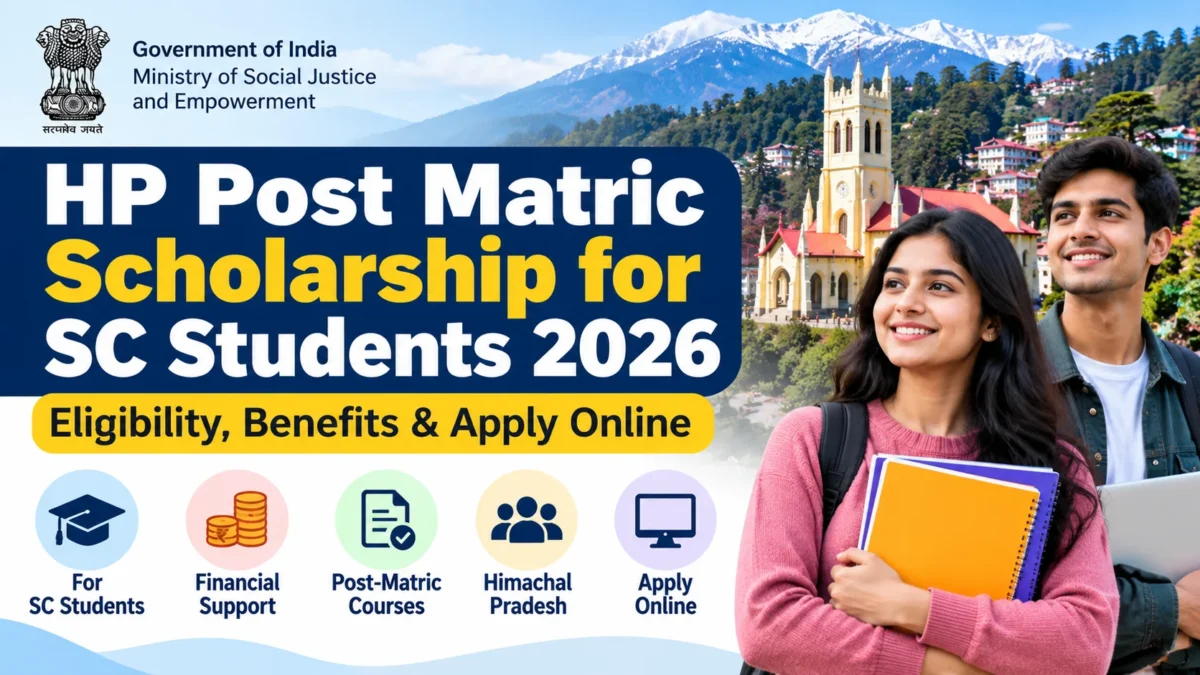 HP Post Matric Scholarship for SC Students 2026